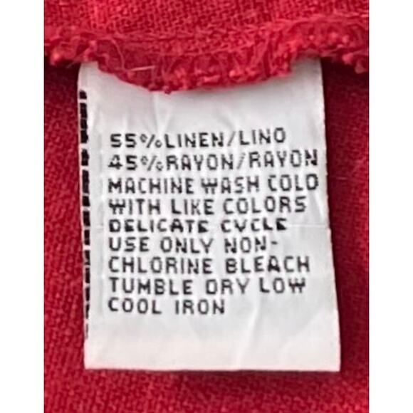 STUDIO EASE WOMAN SHORT SLV, BUTTON, TAILORED BLAZER - TOP, WOMENS, 20W-DARK RED - Picture 12 of 12